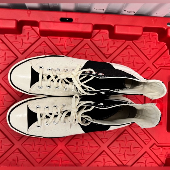 Converse Chuck 70 Plus Mens size 12 Egret White/ Black - Picture 4 of 5